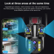Caméra IP Extérieure HD 8MP Étanche IP66 Vision Nocturne Full Color 360° Panoramique WiFi - www.yonis-shop.com
