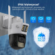 Camera IP Vision Nocturne Suivi Intelligent Avec Intercom Vocal Et Stockage Cloud - www.yonis-shop.com