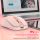 Souris Sans Fil 2400DPI Dual Mode 2.4GHz Bluetooth 5.1 6 Boutons Mute Rechargeable 700mAH 14 Modes Lumineux - www.yonis-shop.com
