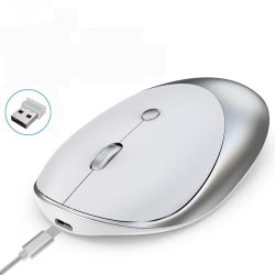 Souris Sans Fil Bluetooth Silencieuse Haute Précision Rechargeable Design Slim
