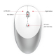 Souris Sans Fil Bluetooth Silencieuse Haute Précision Rechargeable Design Slim - www.yonis-shop.com