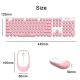 Souris Et Clavier Gaming Sans Fil Mécanique Sensation Confortable Et Silencieux Pour Ordinateur Portable - www.yonis-shop.com