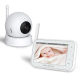 Babyphone Camera Sans Fil 4.5 Pouces Vision Nocturne Sécurité Bébé Interphone Alarme Température et Alimentation - www.yonis-...