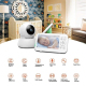 Babyphone Camera Vision Nocturne Intercom Bidirectionnel Écran 5 Pouces Haute Définition - www.yonis-shop.com