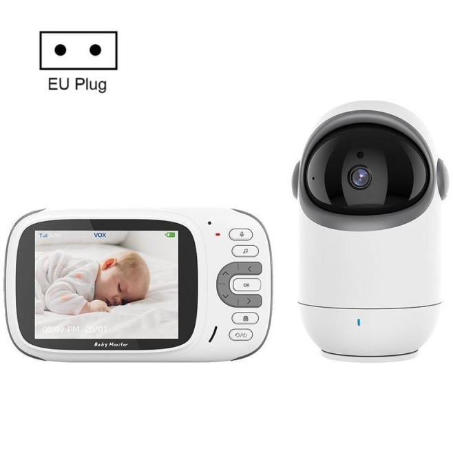 Babyphone Camera Sans Fil Écran 3.2 Pouces Vision Nocturne Température Capteur - www.yonis-shop.com