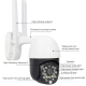Camera Surveillance Extérieure HD 1080P WiFi Vision Nocturne Détection Mouvement Audio Bidirectionnel - www.yonis-shop.com