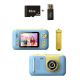 Appareil Photo Enfant HD Réversible 2.4 Pouces Jaune Bleu Avec Carte Mémoire 32G Et Lecteur De Carte - www.yonis-shop.com