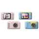 Appareil Photo Enfant HD Réversible 2.4 Pouces Jaune Bleu Avec Carte Mémoire 32G Et Lecteur De Carte - www.yonis-shop.com