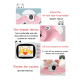 Appareil Photo Enfant Intelligent Avec Vidéo Et Impression Couleur Écran 2.4 Pouces 1080p 32G Mémoire Extensible - www.yonis-...