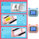 Appareil Photo Enfant Instantané 1080P Écran 2.4 Pouces Double Objectif Haute Définition - www.yonis-shop.com