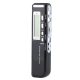 Dictaphone 8GB Enregistreur Vocal Numérique MP3 Fonction Enregistrement Téléphonique VOX Fonction Alimentation 2 Piles AAA Noir