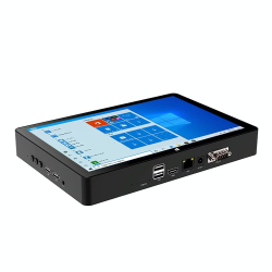 Tablette Windows Tout-En-Un 10.1 Pouces 8GB 128GB Intel Celeron J4125 Quad Core Écran Tactile Haute Résolution Windows 11 WiFi Double Bande