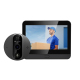 Interphone Vidéo 1080P Écran 4.3 Pouces Vision Nocturne Grand Angle 120° Détection PIR Batterie Longue Durée Mémoire 128G WiF...