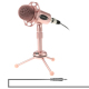 Microphone Professionnel Pour Jeux Vidéo Et Diffusion En Direct Avec Trépied Et Câble 1.8m Compatible PC Et Mac - www.yonis-s...