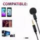 Microphone Omnidirectionnel Portable Pour Enregistrement Vidéo Chat Conférence Haute Sensibilité - www.yonis-shop.com