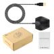 Microphone USB Omnidirectionnel Pour Ordinateur Compatible PC Mac Idéal Pour Réunions En Ligne et Enregistrements Haute Quali...