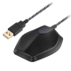 Microphone USB Omnidirectionnel Pour Ordinateur Compatible PC Mac Idéal Pour Réunions En Ligne et Enregistrements Haute Quali...