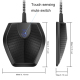 Microphone USB Omnidirectionnel Pour Ordinateur Compatible PC Mac Idéal Pour Réunions En Ligne et Enregistrements Haute Quali...