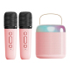 Microphone Bluetooth Portable Haut-Parleur Extérieur Karaoke Étanche Haute Qualité Longue Autonomie - www.yonis-shop.com