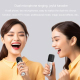 Microphone Portable Bluetooth Haut-Parleur Sans Fil Karaoke Intérieur Extérieur IPX7 8-10 Heures Autonomie LED Effets Sonores...