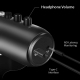 Microphone USB De Bureau Avec Surveillance En Temps Réel Connexion Multifonctionnelle Commandes Intuitives Et Réduction Du Br...