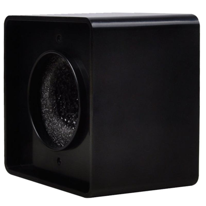 Microphone Station Logo Portable Pratique Carré Noir Pour Interviews et Conférences - www.yonis-shop.com