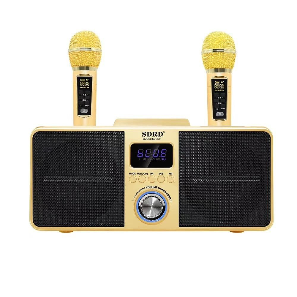 Microphone Sans Fil Bluetooth Audio Tout-En-Un Pour Ambiance KTV À Do