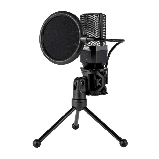 Microphone Gaming E-Sports Avec Lumière RGB Et Réduction De Bruit Pour Enregistrement Et Streaming - www.yonis-shop.com
