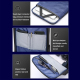 Sac À Dos Ordinateur Grande Capacité Étanche Avec Port USB Type-C Protection Antichoc Et Anti-Chute Pour Ordinateur 15.6 Pouc...