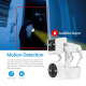 Caméra IP 4MP Double Objectif avec Vision Nocturne Audio Bidirectionnel et Stockage Cloud WiFi - www.yonis-shop.com