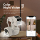 Caméra IP 4MP Double Objectif avec Vision Nocturne Audio Bidirectionnel et Stockage Cloud WiFi - www.yonis-shop.com