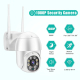 Camera IP WiFi 1080P Étanche IP66 Vision Nocturne Infrarouge Intercom Voix Bidirectionnelle Détection de Mouvement Carte TF 1...