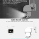 Camera IP Extérieure 1080P HD Vision Nocturne Couleur Détection Mouvement Audio Bidirectionnel Stockage TF Card - www.yonis-s...