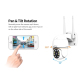 Camera IP Extérieure 1080P HD Vision Nocturne Couleur Détection Mouvement Audio Bidirectionnel Stockage TF Card - www.yonis-s...