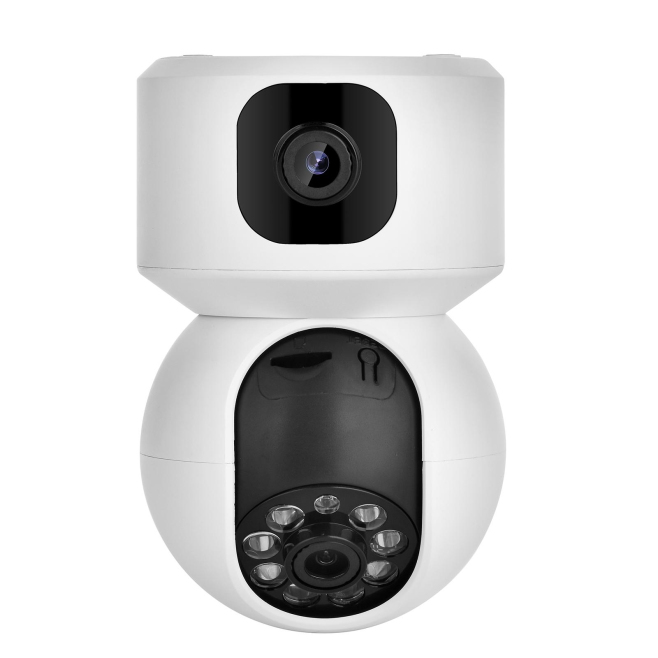 Camera IP Sans Fil Haute Définition 360° Avec Vision Nocturne et Suivi Intelligent - www.yonis-shop.com