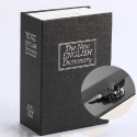 Tirelire Livre Coffre-Fort D&eacute;coratif Noir Pour &Eacute;tag&egrave;re 18x11.5x5.5 cm - www.yonis-shop.com