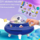 Tirelire Enfant Astronaute Intelligent Simulation Économies Jar Avec Musique Et Identification 19.6 x 13.7 x 19.6cm - www.yon...