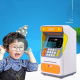 Tirelire Sécurisée Avec Reconnaissance Faciale Et Mot De Passe Automatique Couleur Orange - www.yonis-shop.com