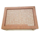 Tirelire En Bois Avec Compteur Pour Décoration Maison Et Bibliothèque