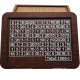 Tirelire En Bois Avec Compteur Pour Décoration Maison Bibliothèque