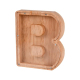 Tirelire Alphabet En Bois Avec Panneau Transparent En Acrylique Haute Qualité - www.yonis-shop.com