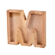 Tirelire Alphabet En Bois Avec Panneau Transparent En Acrylique Haute Qualité - www.yonis-shop.com