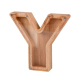 Tirelire Alphabet En Bois Avec Panneau Transparent En Acrylique Haute Qualité - www.yonis-shop.com