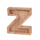 Tirelire Alphabet En Bois Avec Panneau Transparent En Acrylique Haute Qualité - www.yonis-shop.com