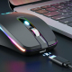 Souris Gaming Sans Fil Silencieuse 6 Boutons RGB Rechargeable Type-C Haute Précision 1600DPI - www.yonis-shop.com