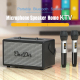 Enceinte Bluetooth Extérieure Sans Fil Avec Deux Micros Orange Puissance 40W Batterie 5000mAh Autonomie 8h - www.yonis-shop.com
