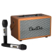 Enceinte Bluetooth Extérieure Sans Fil Avec Deux Micros Orange Puissance 40W Batterie 5000mAh Autonomie 8h - www.yonis-shop.com
