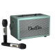 Enceinte Bluetooth Extérieure Sans Fil Avec Deux Micros Orange Puissance 40W Batterie 5000mAh Autonomie 8h - www.yonis-shop.com
