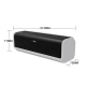 Enceinte Bluetooth Multifonctionnelle FM Avec Basse Profonde Et Longue Autonomie - www.yonis-shop.com