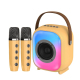 Enceinte Bluetooth Portable Colorée Avec Microphone Karaoké Et Lumières RGB - www.yonis-shop.com
